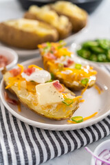 Pressure Cooker Baked Potatoes