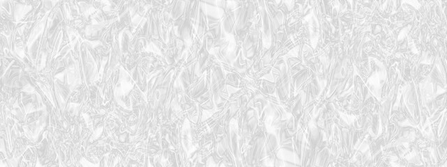 Abstract crystalized white or grey crumpled paper, Shiny and glossy marble texture, Beautiful and crystal silver texture, beautiful liquid marble pattern, modern oil painted pattern on paper.	