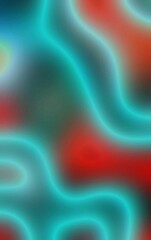 Abstract blue-red defocused background. Bright color. Blurry lines and spots. Background for the cover of a laptop, notebook.