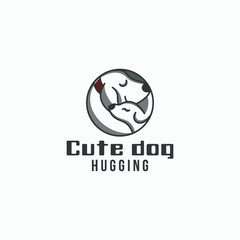 Logo for online shop selling premium dog beds vector