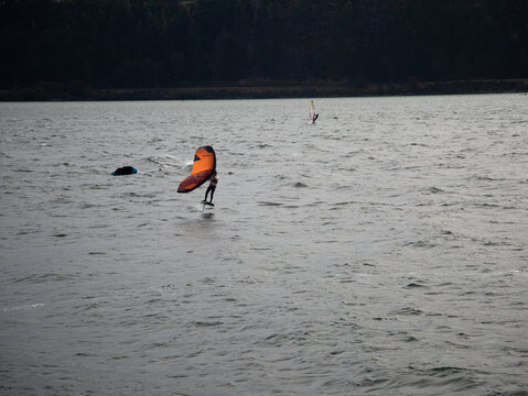 Kayaking On The River