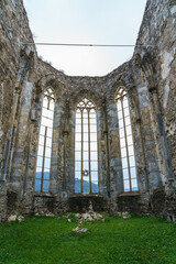 Kirchenruine Virgilienberg, Chor, c Anfang 14. Jhdt.