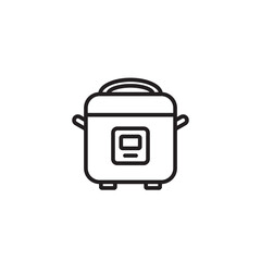 Multicooker Icon Vector Illustration Eps10