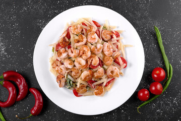 Photo of salad on the table