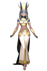 Anime Style Ancient Egyptian Female