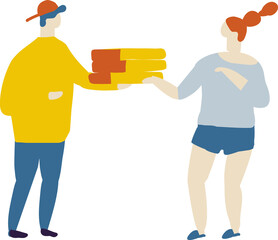 courier, delivery man