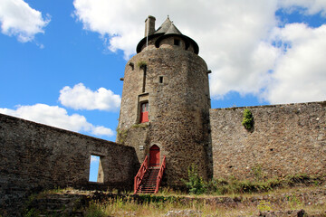Tour des Gobelins, château de fougères, bretagne