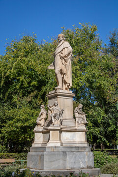 Statue of Ioannis Varvakis, was a Greek privateer, benefactor, and member of the Filiki Eteria