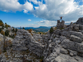 The wild, steep, desolate and dangerous impassable mountains of Antalya, which is known to be deadly and difficult