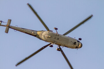 military helicopter