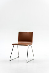 Stylish Сhair or armchair made in a minimalist design on a white background