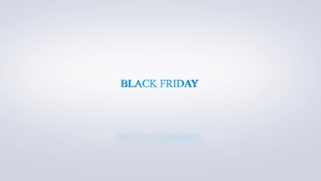 Black Friday sales animation