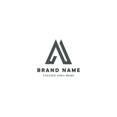 A initial logo, design inspiration vector template for company logo