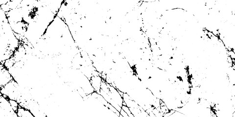 Obraz premium Scratched and Cracked Grunge Urban Background Texture Vector. Dust Overlay Distress Grainy Grungy Effect. Distressed Backdrop Vector Illustration. Isolated Black on White Background. EPS 10.