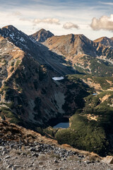 mountain lake in the mountains