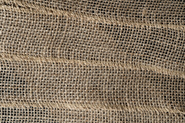 Natural linen fabric texture for the background.