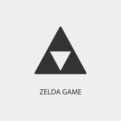 Zelda_Game vector icon illustration sign