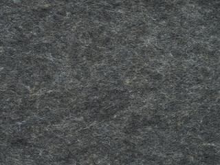 Dark grey felt. Surface of felted fabric texture abstract background in gray color. High resolution photo. Pattern for text, lettering, patchworkor other art work. Full frame backdrop wallpaper.