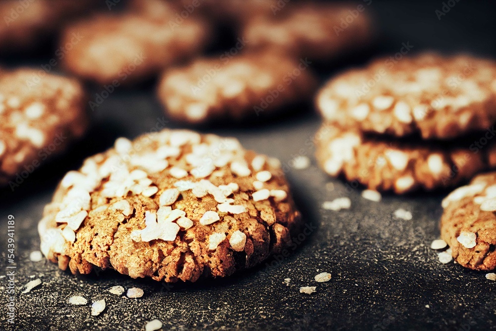 Wall mural anzac biscuit cookies