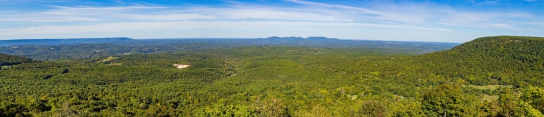 Aerial view of the beautiful landscape from Scenic Point