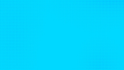 Dots halftone blue color pattern gradient texture with technology digital background. Dots pop art comics with summer background.