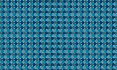 seamless pattern with blue and green water bubbles