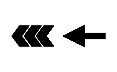 Arrow icon vector for web and mobile app. Arrow sign and symbol for web design.