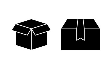 Box icon vector for web and mobile app. box sign and symbol, parcel, package