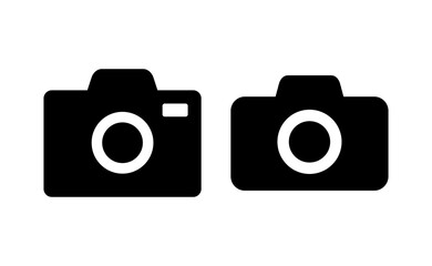 Camera icon vector for web and mobile app. photo camera sign and symbol. photography icon.