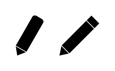 Pencil icon vector for web and mobile app. pen sign and symbol. edit icon vector