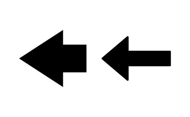 Arrow icon vector for web and mobile app. Arrow sign and symbol for web design.