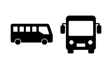 Bus icon vector for web and mobile app. bus sign and symbol. transport symbol