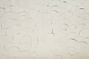 Plaster wall made by a plasterer
