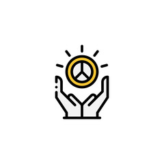 awareness for peace icon