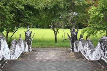 typical building of the Kutai tribe in Tenggarong