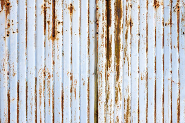 Rustic Zinc Wall Texture for Background.