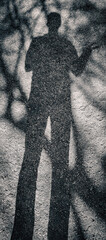 shadow of a person