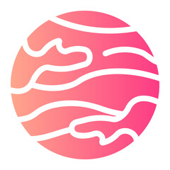 uranus gradient icon
