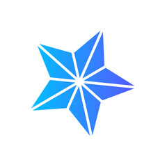 Star gradient icon