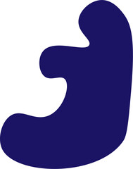 Abstract Illustration boho shape