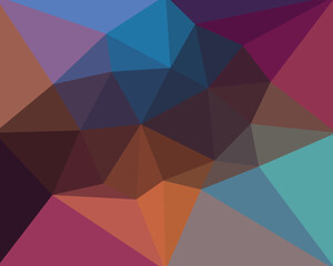 vector abstract triangle background