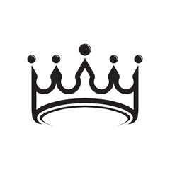 Crown logo template vector icon © wiryono
