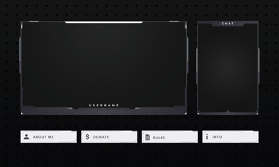 Gaming panel overlay