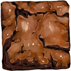 Brownie hand drawn illustration