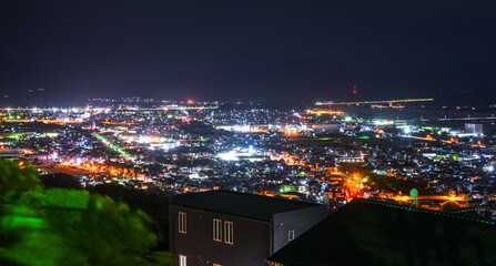 牧之原公園からの夜景