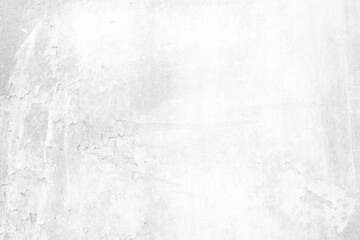 White Concrete Grunge Wall Background, Suitable for Presentation and Web Templates with Space for Text.