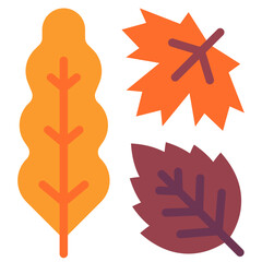 autumn flat icon