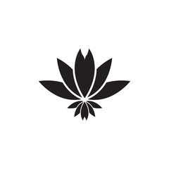 Beauty Vector lotus flowers design logo Template icon