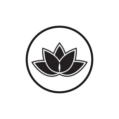 Beauty Vector lotus flowers design logo Template icon
