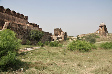 Fototapeta premium Rohtas Fort, Qila Rohtas fortress in province of Punjab, Pakistan